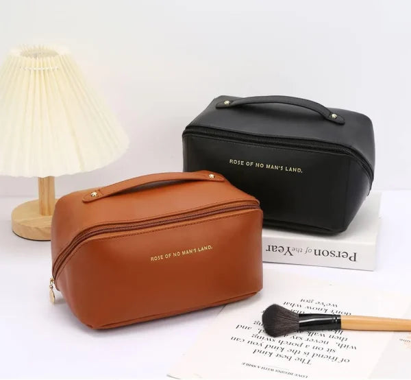 Leather Cosmetic Pouch